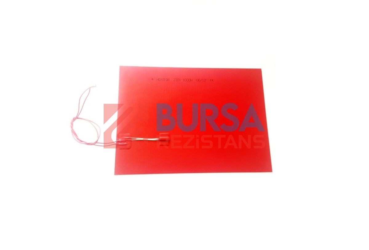 Silikon Benmari Rezistansı 29*40cm 1000W