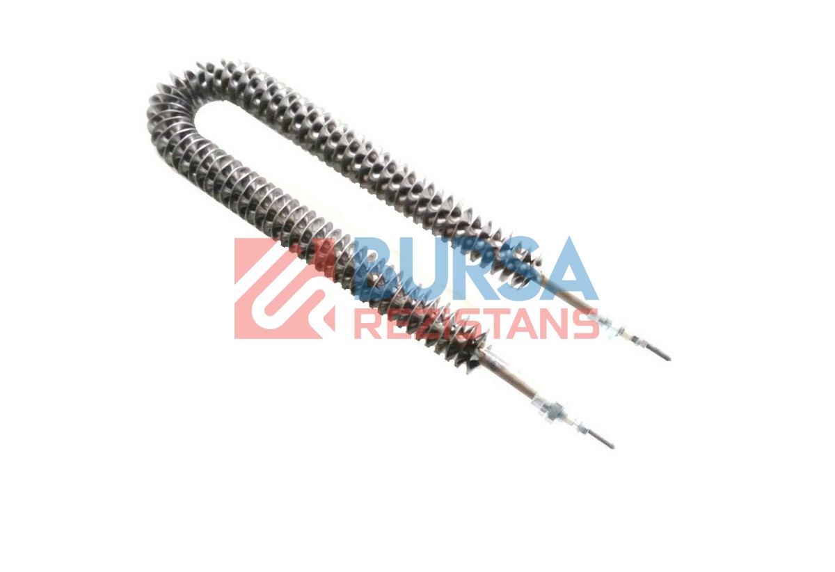 U Tip Serpantinli Fırın Rezistansı 30cm