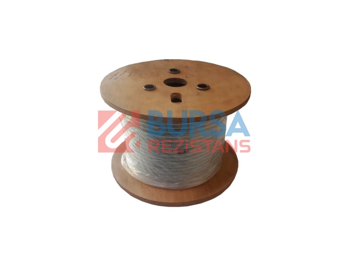 Çelik Zırhlı Kesilebilir Kablo Rezistans 220V 125W/MT
