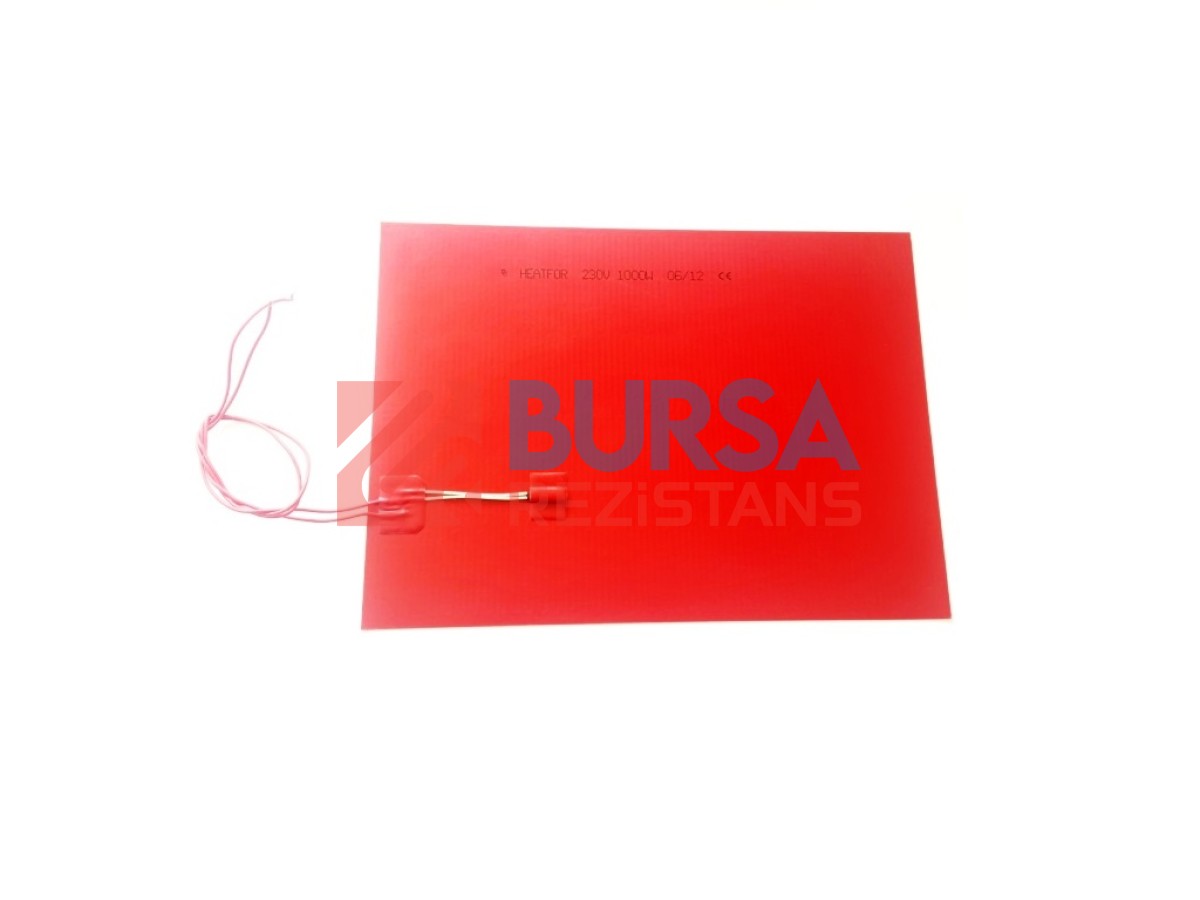 İthal Avrupa Silikon Rezistans 1000W 290x400mm