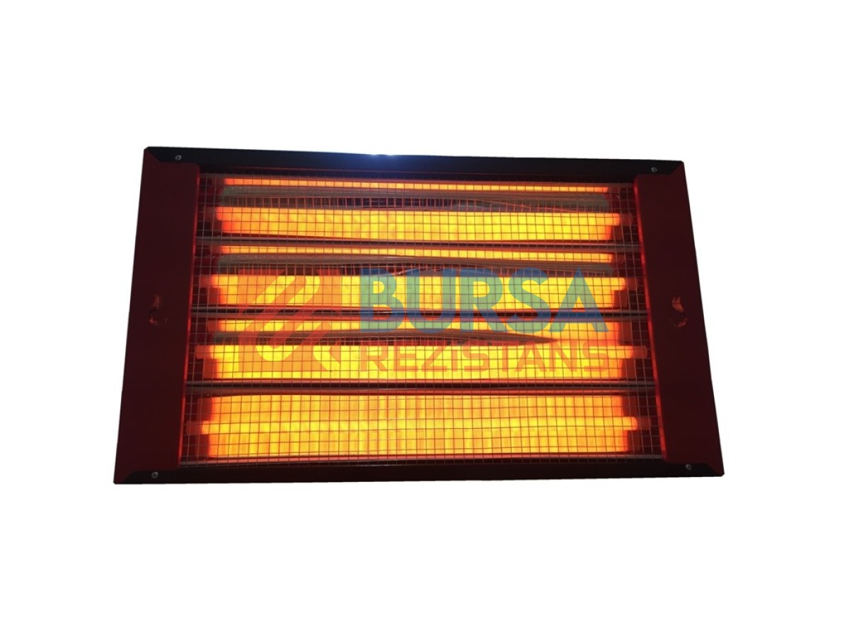 Endüstriyel Quartz Ortam Isıtıcı 9KW
