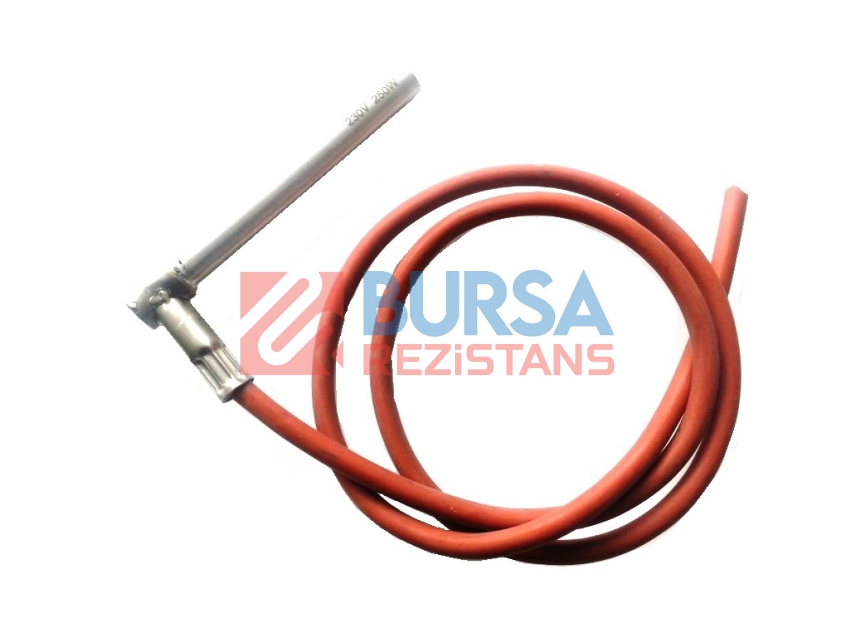 Dirsekli 90C Fişek Rezistans ø12mm